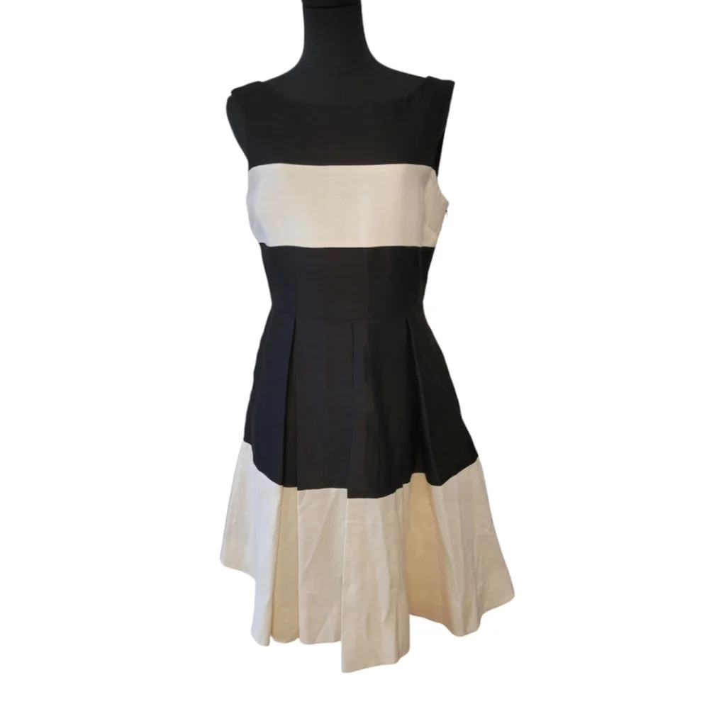 Kate Spade Gayle Sleeveless Color-Block Dress Size‎ 8 - Picture 2 of 6